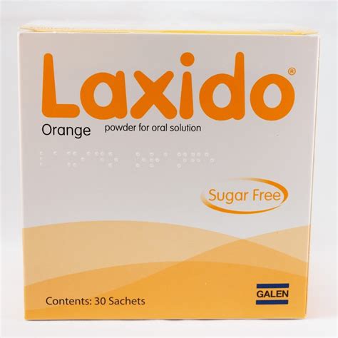 LAXIDO ORANGE Powder Sachets s/f - 30 - Ashtons