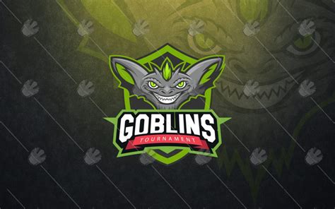 Goblin eSports Logo For Sale Readymade Goblin Mascot Logo - Lobotz LTD