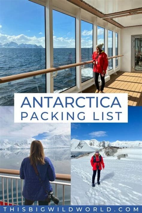 Antarctica Cruise Packing List: A Prepared Girl’s Guide – Outdoor ...