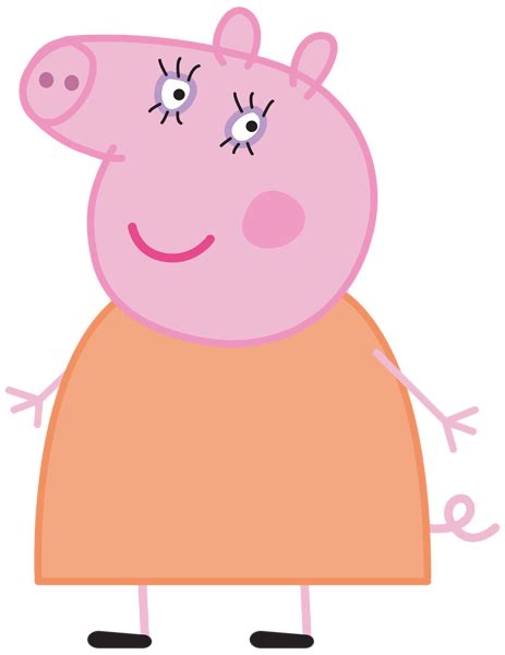 Mummy Pig Peppa Pig Transparent PNG Image | Gallery Yopriceville - High ...