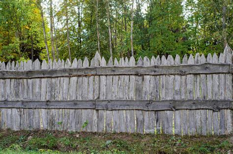 Old wooden fence. 13870524 Stock Photo at Vecteezy