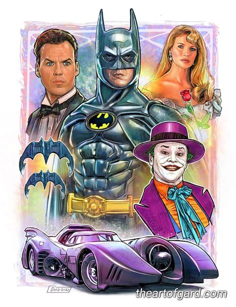 Batman 1989 11X14 Art Print