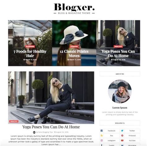 50 Best Minimalist Blogger Templates 2021