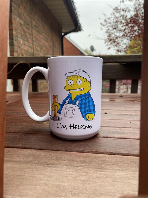 The Simpsons Ralph Wiggum I'm Helping 15 Oz Mug - The Simpsons Merch