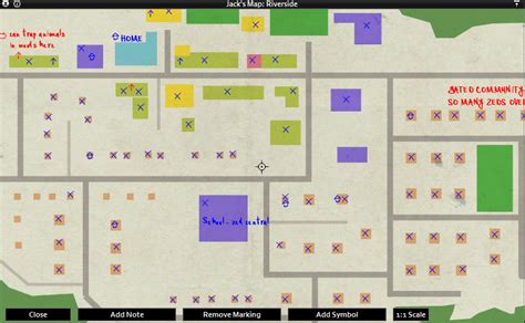 Project zomboid map riverside