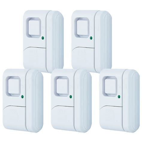 GE Personal Security Window/Door Alarm, Battery Operated, 5- Pack ...