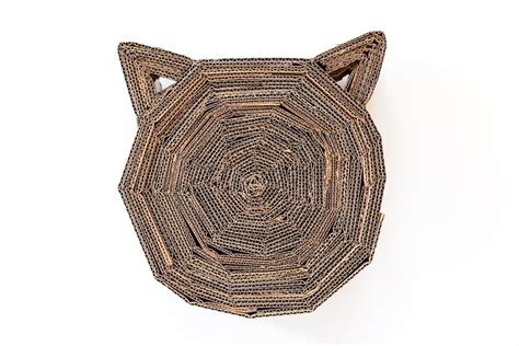 DIY Cardboard Cat Scratcher – Salty Canary