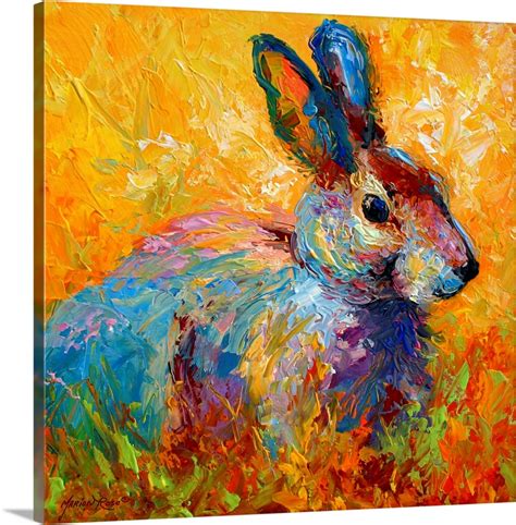 Forest Bunny Wall Art, Canvas Prints, Framed Prints, Wall Peels | Great ...