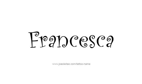 Francesca Name