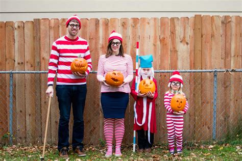 Where's Waldo Halloween Costumes For the Whole Family