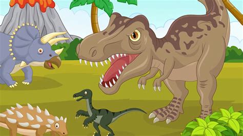 DINOSAURS - learn interesting facts about dinosaurs for kids - YouTube