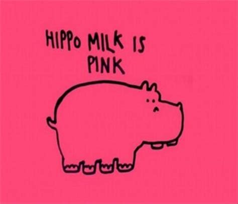 fun facts, hippo milk is pink - Dump A Day