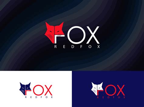 RED FOX LOGO by Md Anwar Hossain on Dribbble