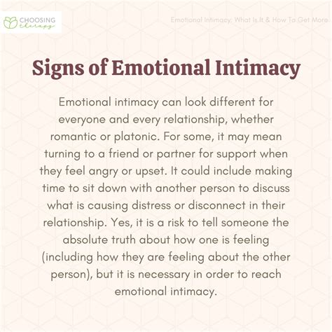 What Is Emotional Intimacy?