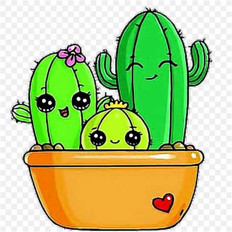 Cute Cactus Drawings