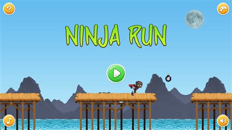 Ninja Run - HTML5 Mobile Game (Construct 3 | Construct 2 | Capx) by ...