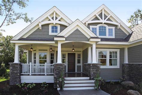 Plan 23256JD: One-Story 3-Bed Craftsman Rambler Under 2400 Square Feet ...