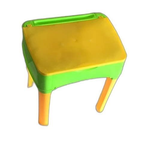 Kids Plastic Study Table Chair Set, With Storage at best price in Rajkot