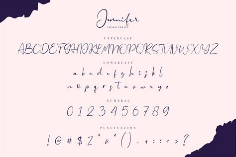 Download Jennifer font | fontsme.com