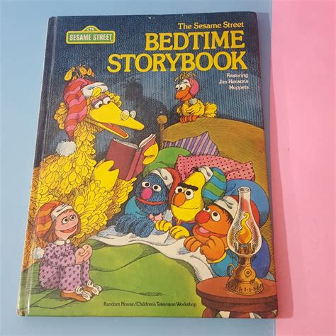 The Sesame Street Bedtime Storybook Featuring Jim Hensons | Etsy