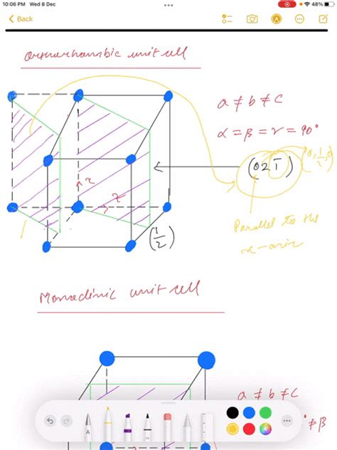 (a) Draw an orthorhombic unit cell, and within that cell a (210) plane ...