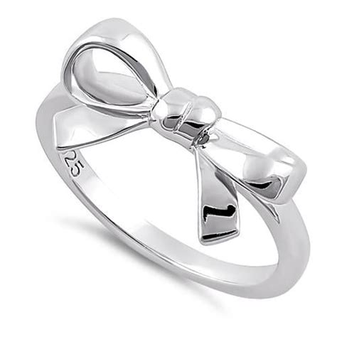 Sterling Silver Bow Ring