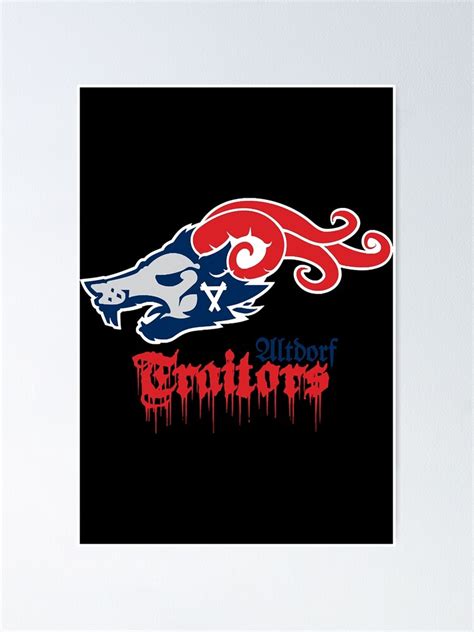 "Altdorf Traitors Logo " Poster by NovellBrea | Redbubble