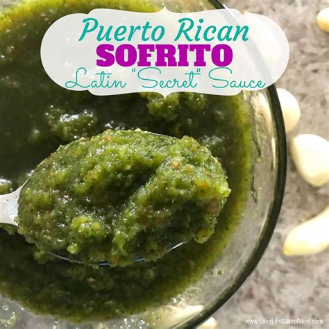 Puerto Rican Sofrito Recipe | Bryont Blog