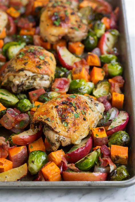 Autumn Chicken Dinner | Chicken dinner recipes, Healthy fall dinner ...