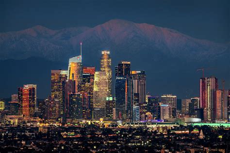 City Lights of Los Angeles Photograph by Kelley King - Fine Art America