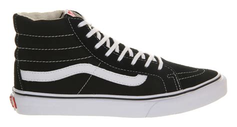 Lyst - Vans Slim High-Tops in Black