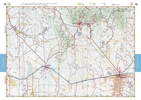 Buy map: New Mexico Road and Recreation Atlas by Benchmark Maps ...