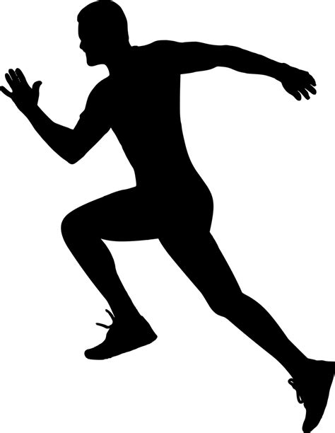 Download Silhouette, Running, Run. Royalty-Free Vector Graphic - Pixabay