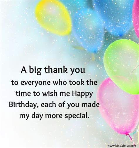 Thanks for Birthday Wishes | Thanks for birthday wishes, Birthday wishes for myself, Birthday ...