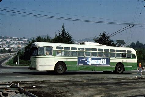 San Francisco Muni Marmon Herrington trolley coach | Bus coach, Bus ...