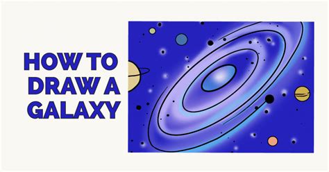 How to Draw a Galaxy - Really Easy Drawing Tutorial | Drawing tutorial ...