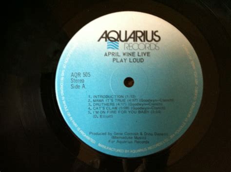 April Wine - April Wine Live (Vinyl) | Discogs