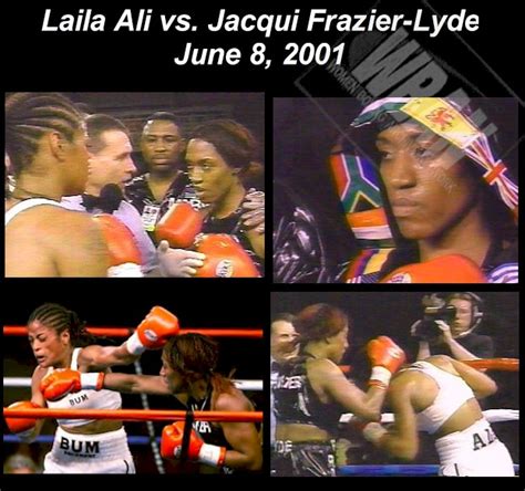 Fight Report: Laila Ali vs. Jacqui Frazier-Lyde - Historical Database