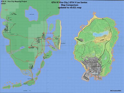 GTA VI Map Leaked And Size Leaves GTA V Map In Thumbnail