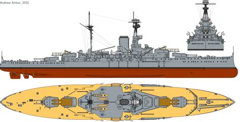 Revenge Class Royal Navy Battleship