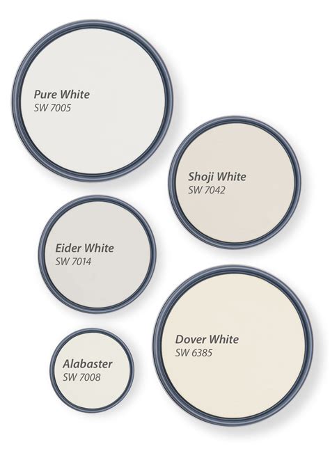 Our Top 5 Shades of White | Tinted by Sherwin-Williams | White paint colors, House color ...