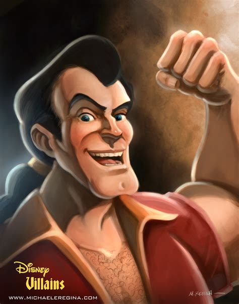 Disney Villains – Gaston – http://www.michaeleregina.com/blog