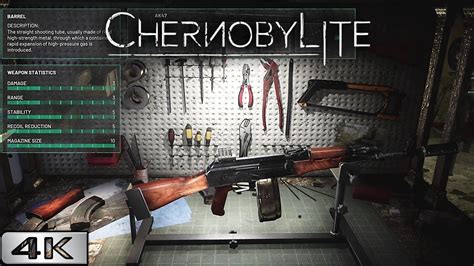 Chernobylite Weapon Customization and Combat (4K 60FPS) - YouTube