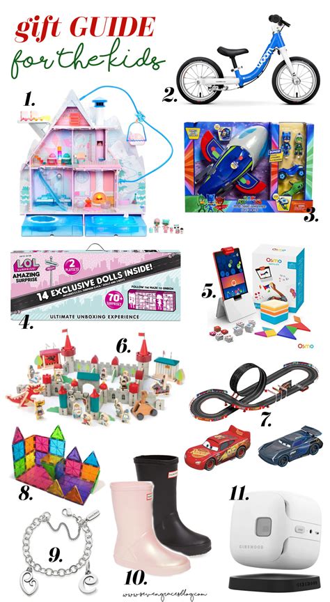 Christmas Gift Guide: For the Kids - Seven Graces