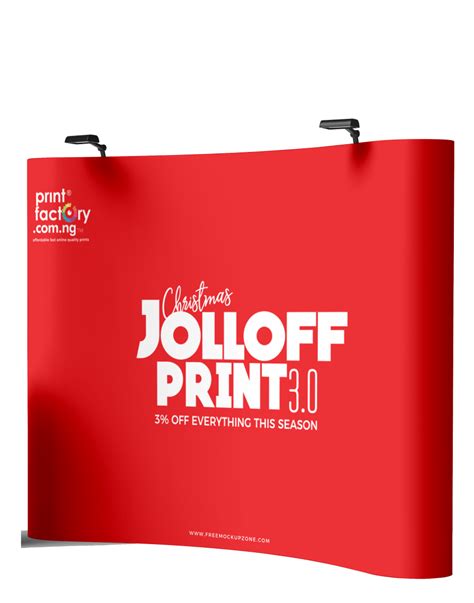 Curved Pop Up Banner Display Stand (3x4m) - Printfactory