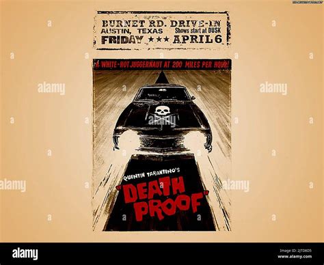 Death proof movie poster hi-res stock photography and images - Alamy