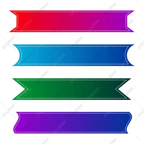 Top 4 PNG Image, Top 4 Banner Shapes Png, Banner Shape, Text Shapes Png, Shape PNG Image For ...
