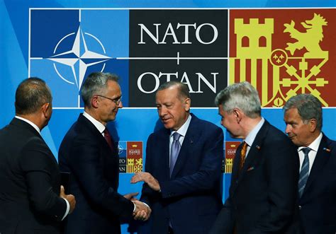 Turkey, Sweden, Finland sign memorandum on Nordic countries' NATO bids ...