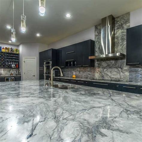 Super White Quartzite Kitchen Countertops – Granite Republic