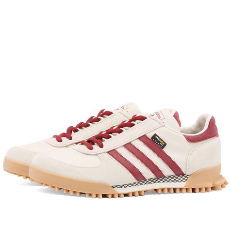 Adidas Marathon TR Wonder White & Collegiate Burgundy | END.